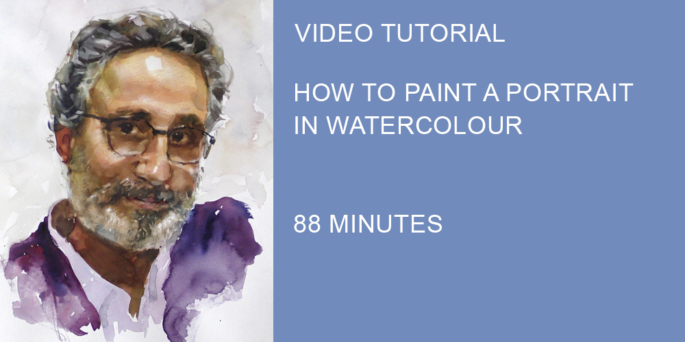 Painting portrait tutorials: how to paint a portrait by Ben Lustenhouwer.