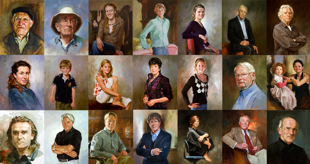 portrait commissions how to paint a portrat tutorial